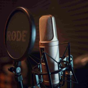 I will provide a deep, professional male voice over in English or German